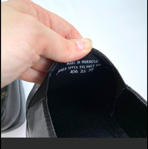 Vintage Dansko y2k 90s clogs shoes 37/6.5/7 black textured mule clog funky boho - Picture 8 of 12